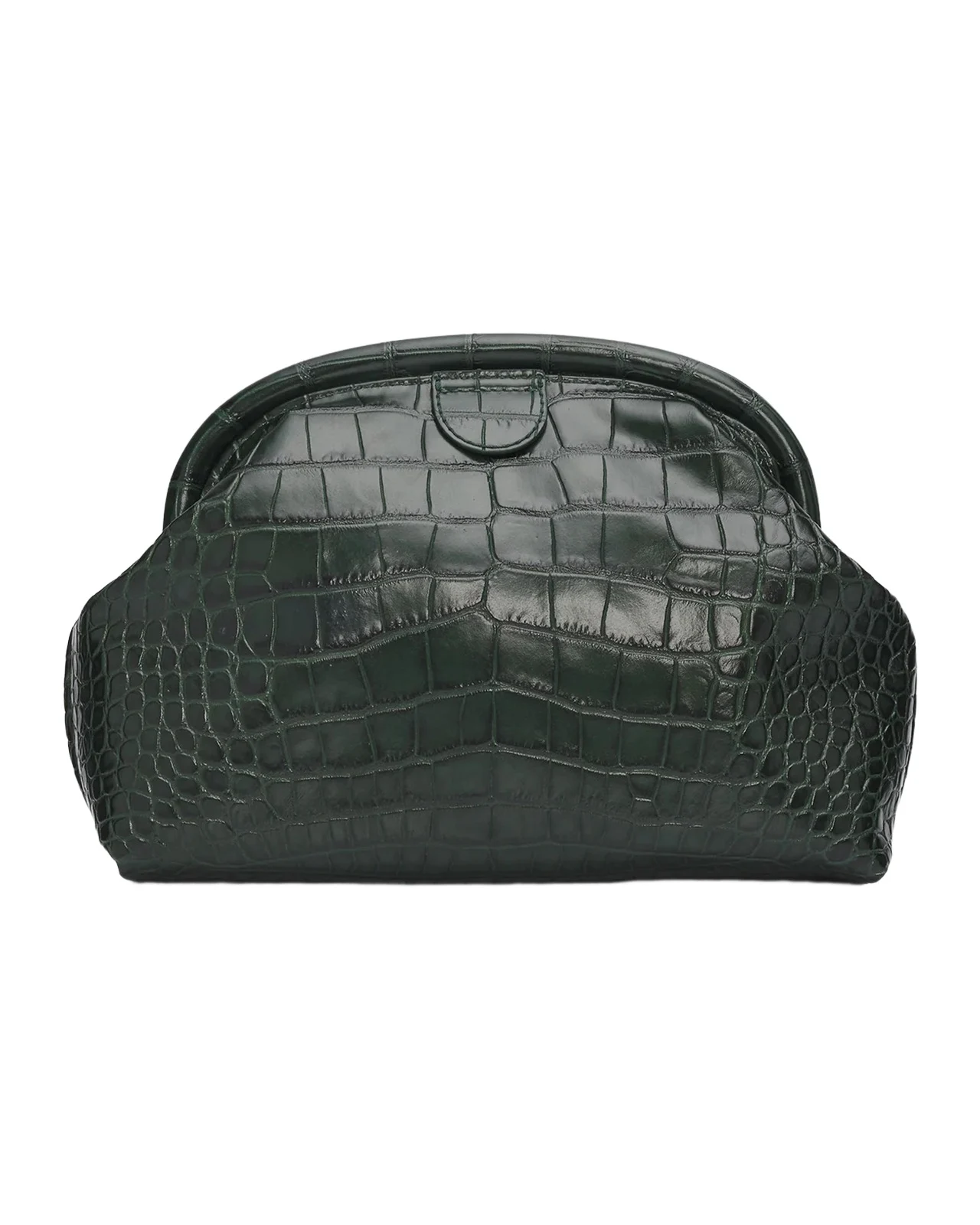 Stella McCartney Falabella Croc-Embossed Clutch