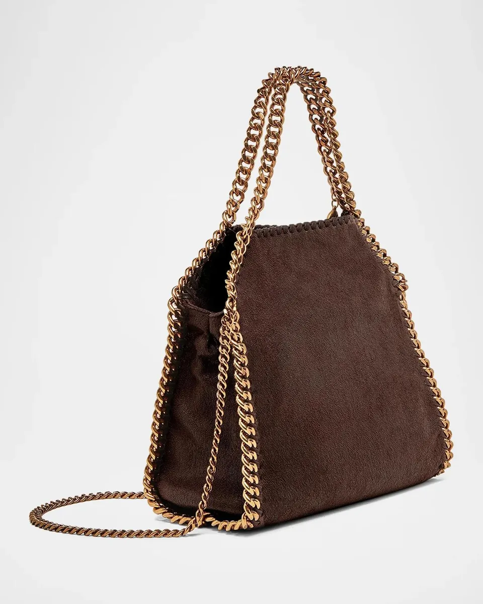 Stella McCartney Falabella Mini Shaggy Deer Tote Bag | Thumbnail 3 Stella McCartney Falabella Mini Shaggy Deer Tote Bag | Thumbnail 3