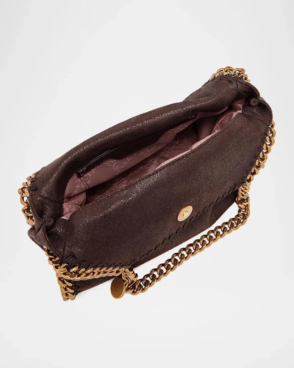 Stella McCartney Falabella Mini Shaggy Deer Tote Bag | Thumbnail 4 Stella McCartney Falabella Mini Shaggy Deer Tote Bag | Thumbnail 4