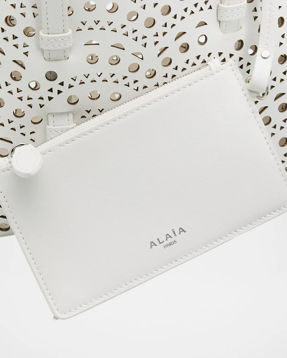 Alaïa Mina 20 Small Perforated Leather Tote Bag | Thumbnail 5 Alaïa Mina 20 Small Perforated Leather Tote Bag | Thumbnail 5
