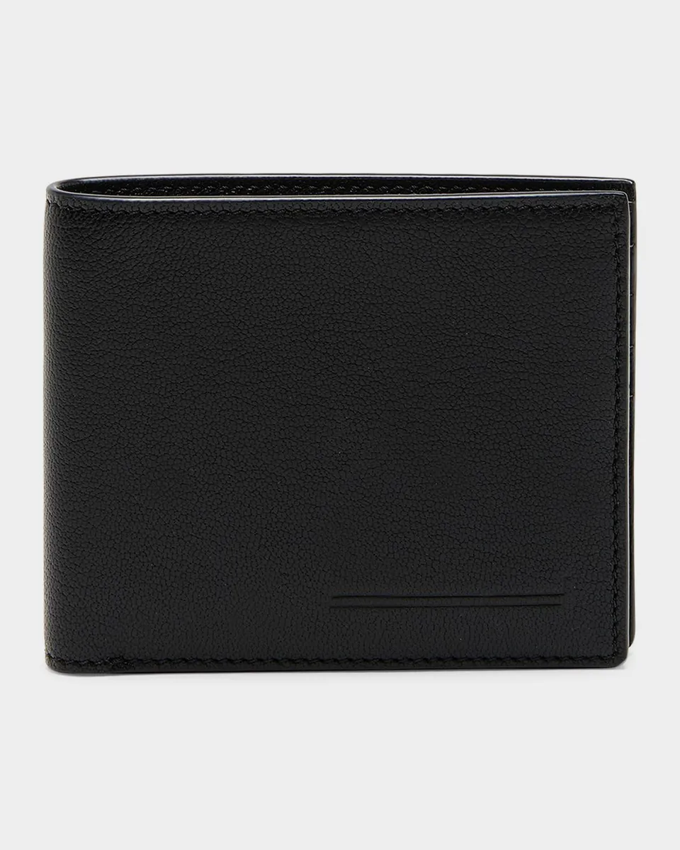 Tom Ford Men's Elongated T-Line Leather Bifold Wallet | Thumbnail 3 Tom Ford Men's Elongated T-Line Leather Bifold Wallet | Thumbnail 3