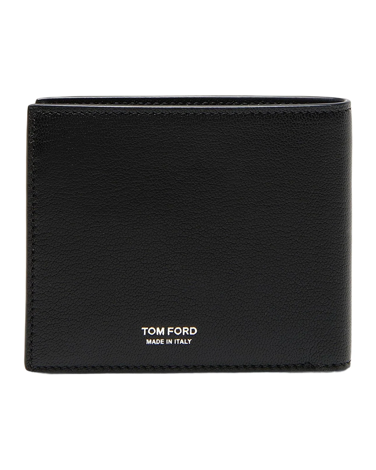 Tom Ford Men's Elongated T-Line Leather Bifold Wallet