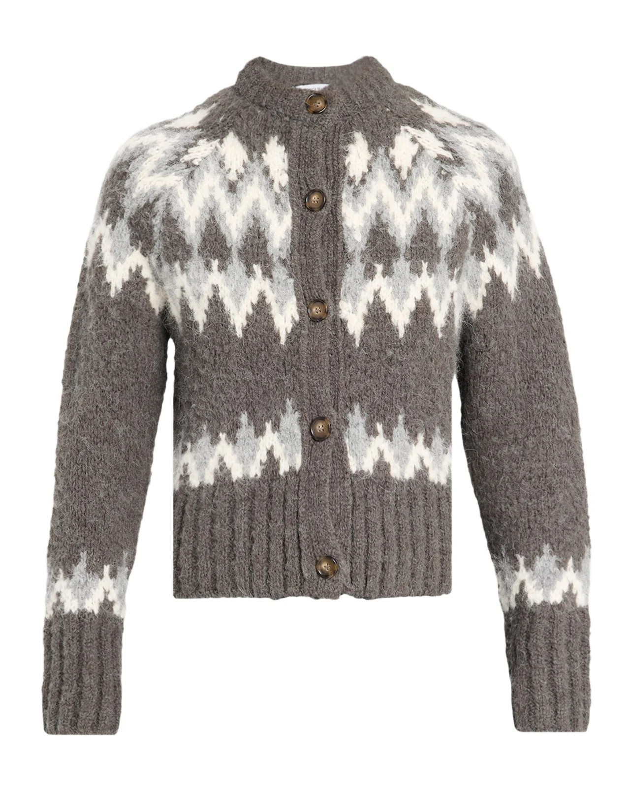 Christina Fair Isle-Inspired Cardigan Christina Fair Isle-Inspired Cardigan