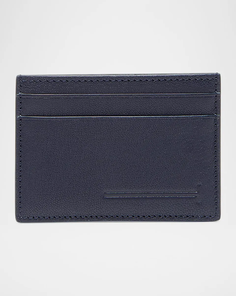Tom Ford Men's Elongated T-Line Leather Card Case | Thumbnail 2