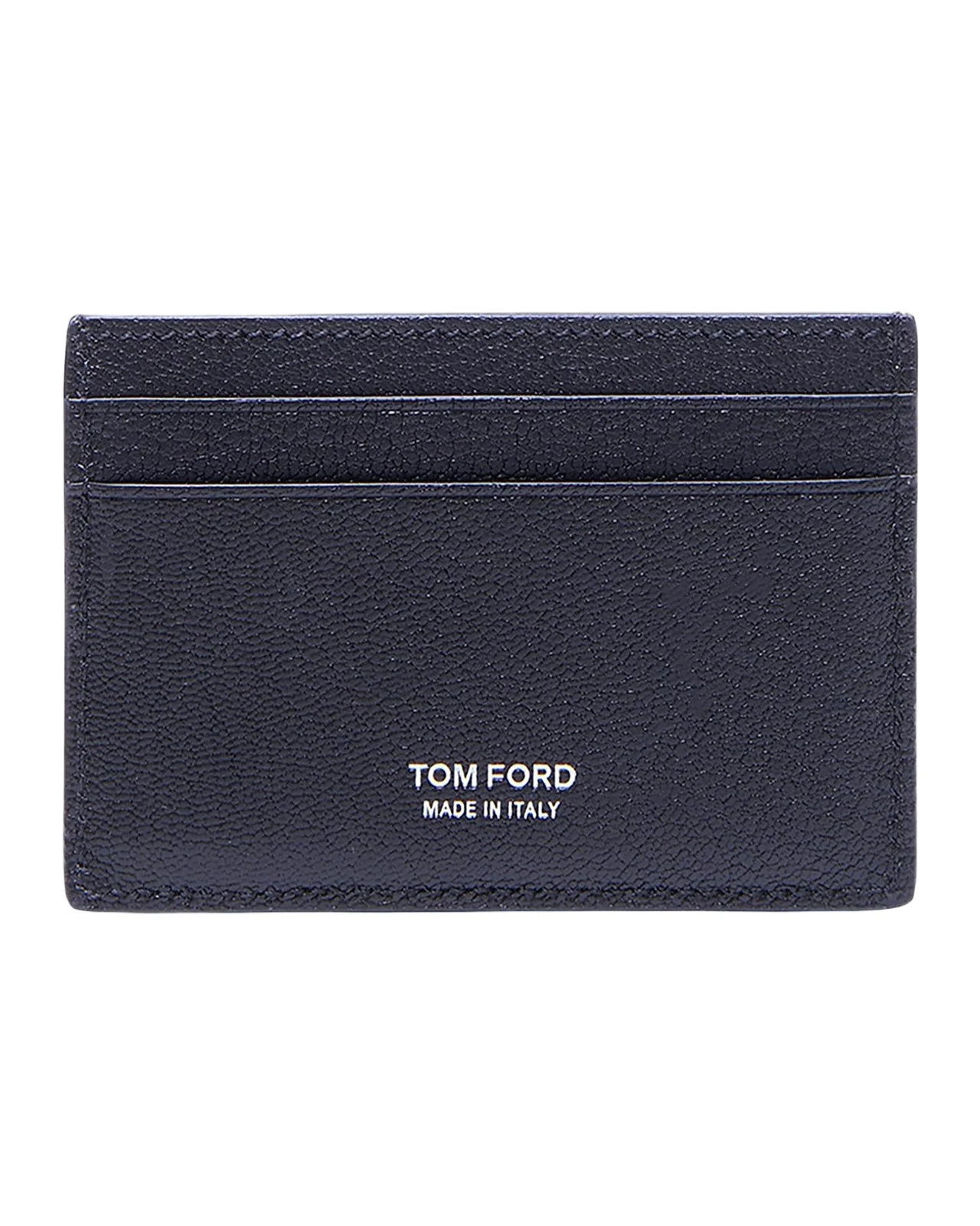 Tom Ford Men's Elongated T-Line Leather Card Case