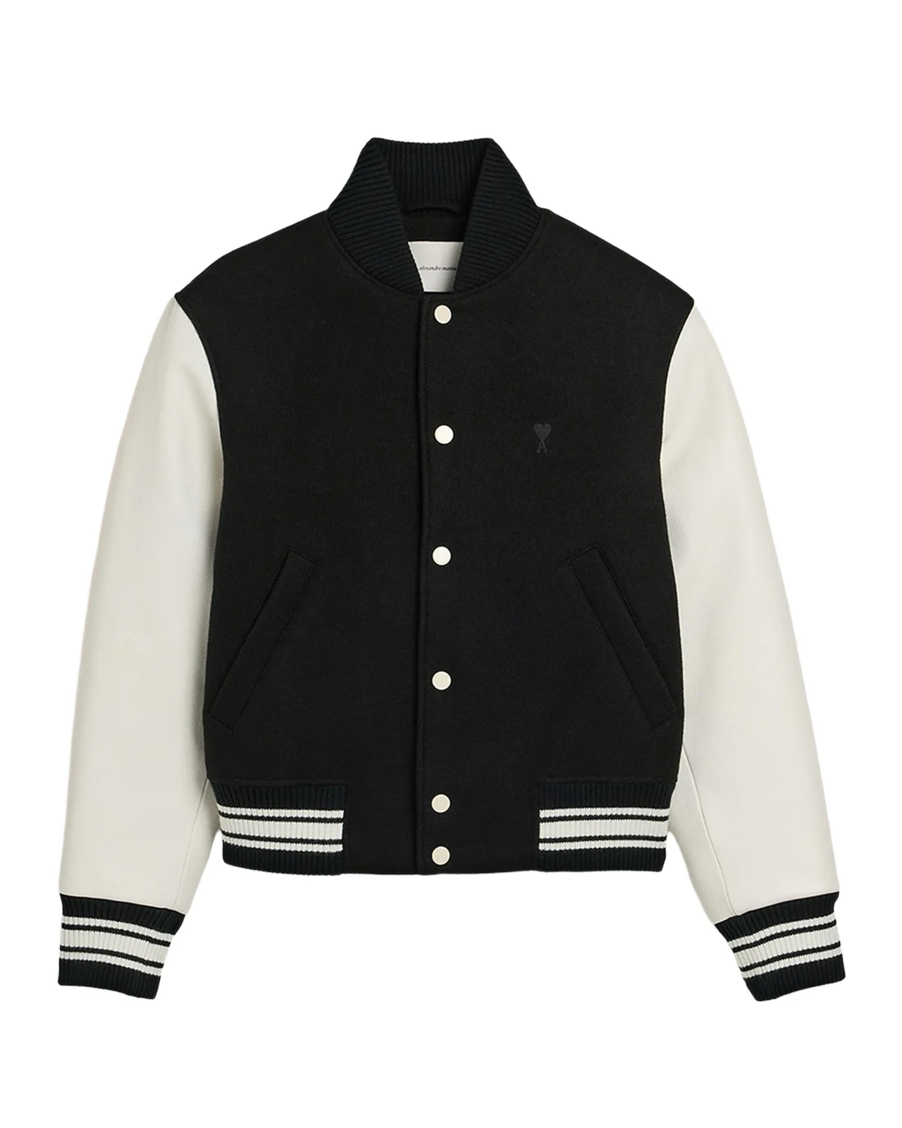 AMI PARIS Men's Padded Varsity Jacket