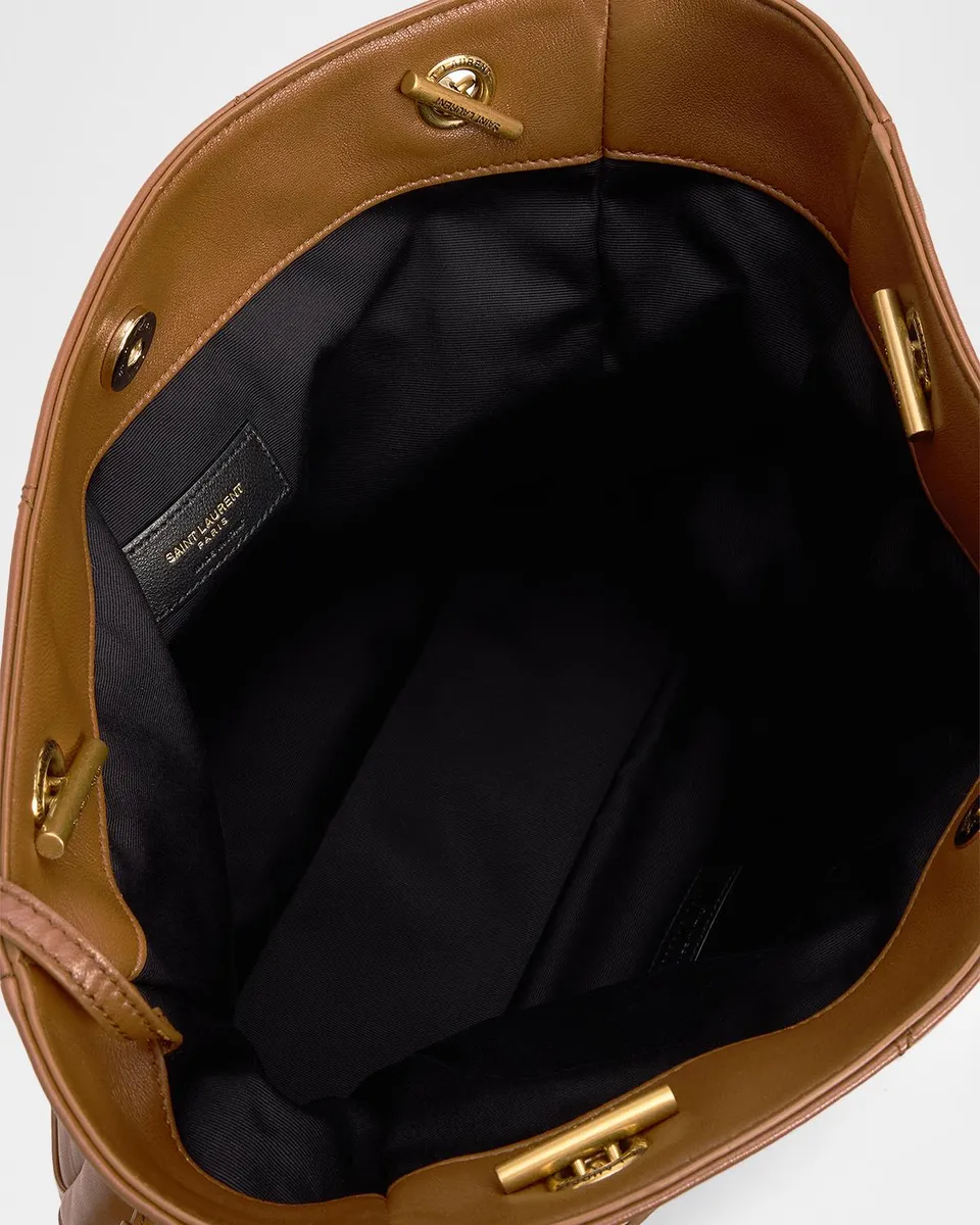 Saint Laurent Jamie 4.3 Small YSL Tote Bag in Quilted Leather | Thumbnail 4 Saint Laurent Jamie 4.3 Small YSL Tote Bag in Quilted Leather | Thumbnail 4
