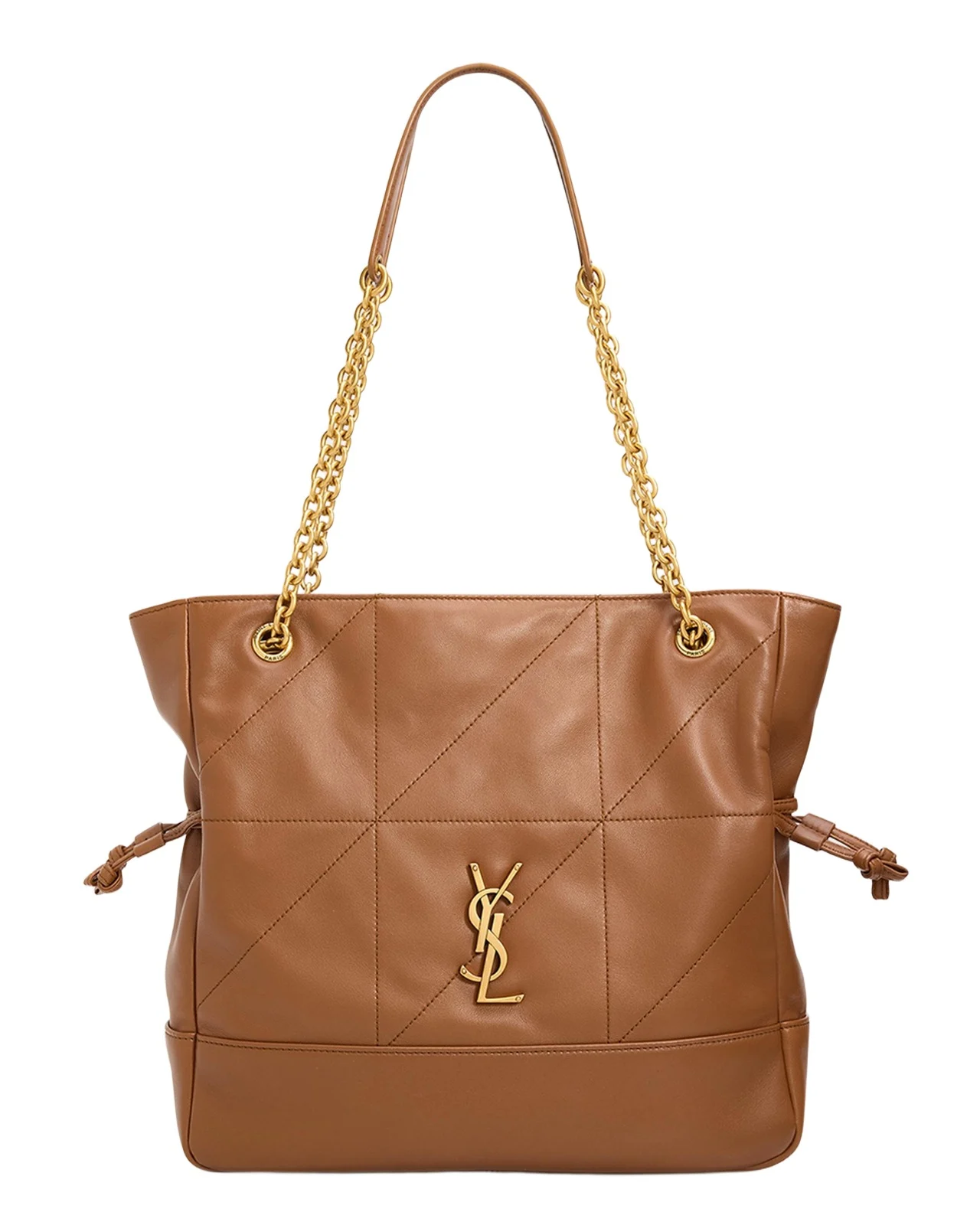 Saint Laurent Jamie 4.3 Small YSL Tote Bag in Quilted Leather