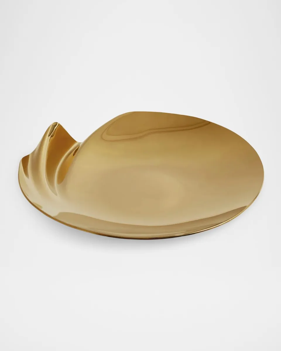 Zaha Hadid Design Serenity Stainless Steel Platter, Medium | Thumbnail 2
