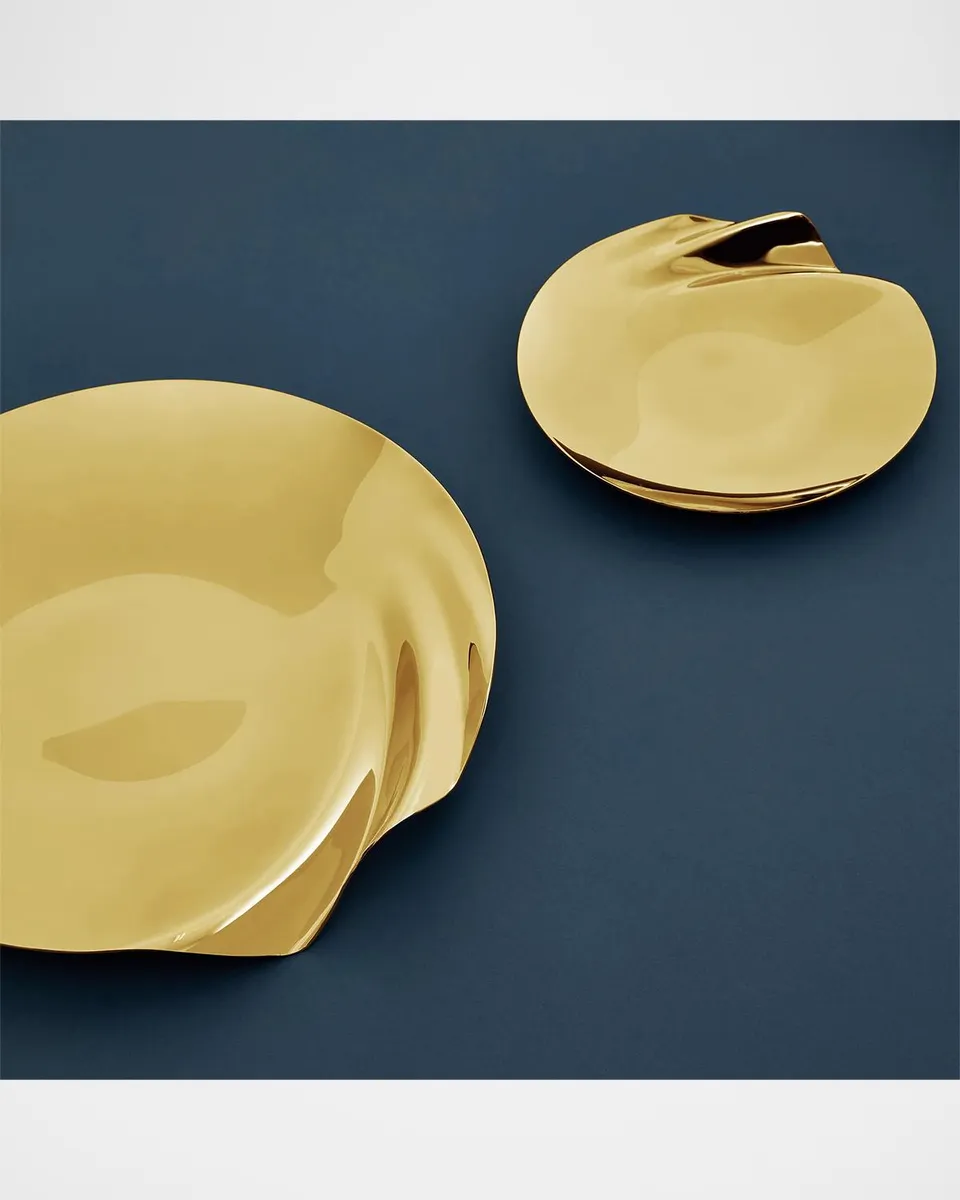 Zaha Hadid Design Serenity Stainless Steel Platter, Medium | Thumbnail 4