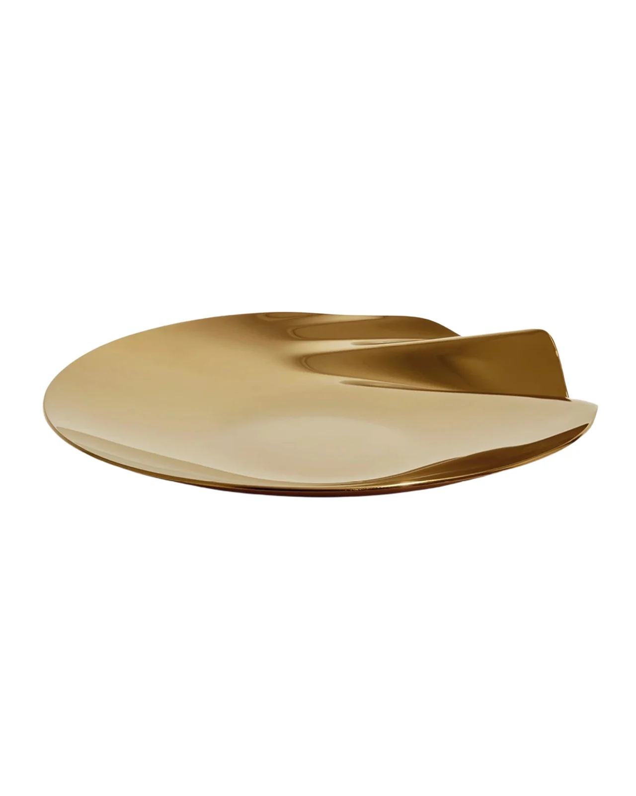 Serenity Stainless Steel Platter, Medium Serenity Stainless Steel Platter, Medium