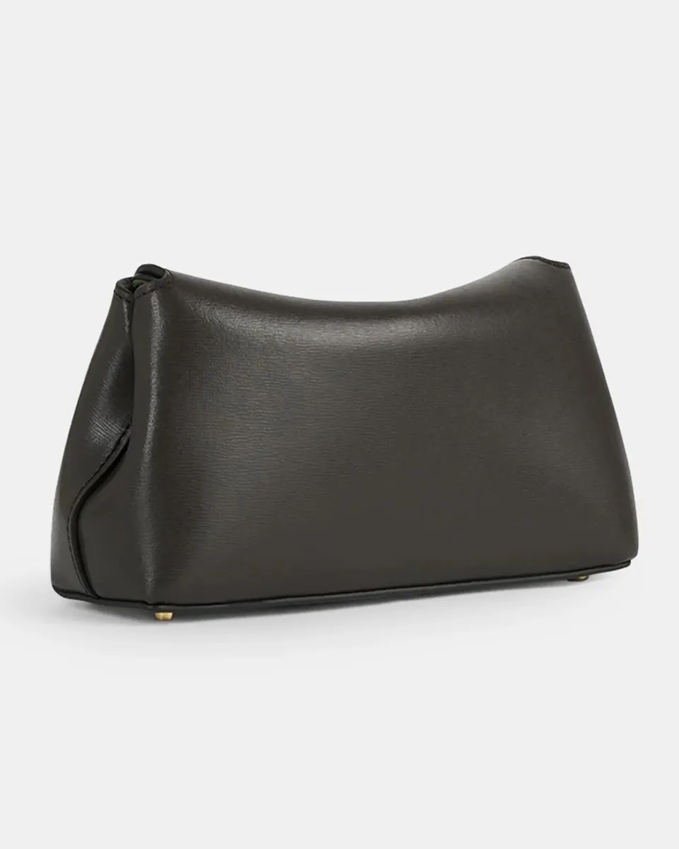 TOTEME Mini T-Lock Leather Clutch Bag | Thumbnail 2 TOTEME Mini T-Lock Leather Clutch Bag | Thumbnail 2