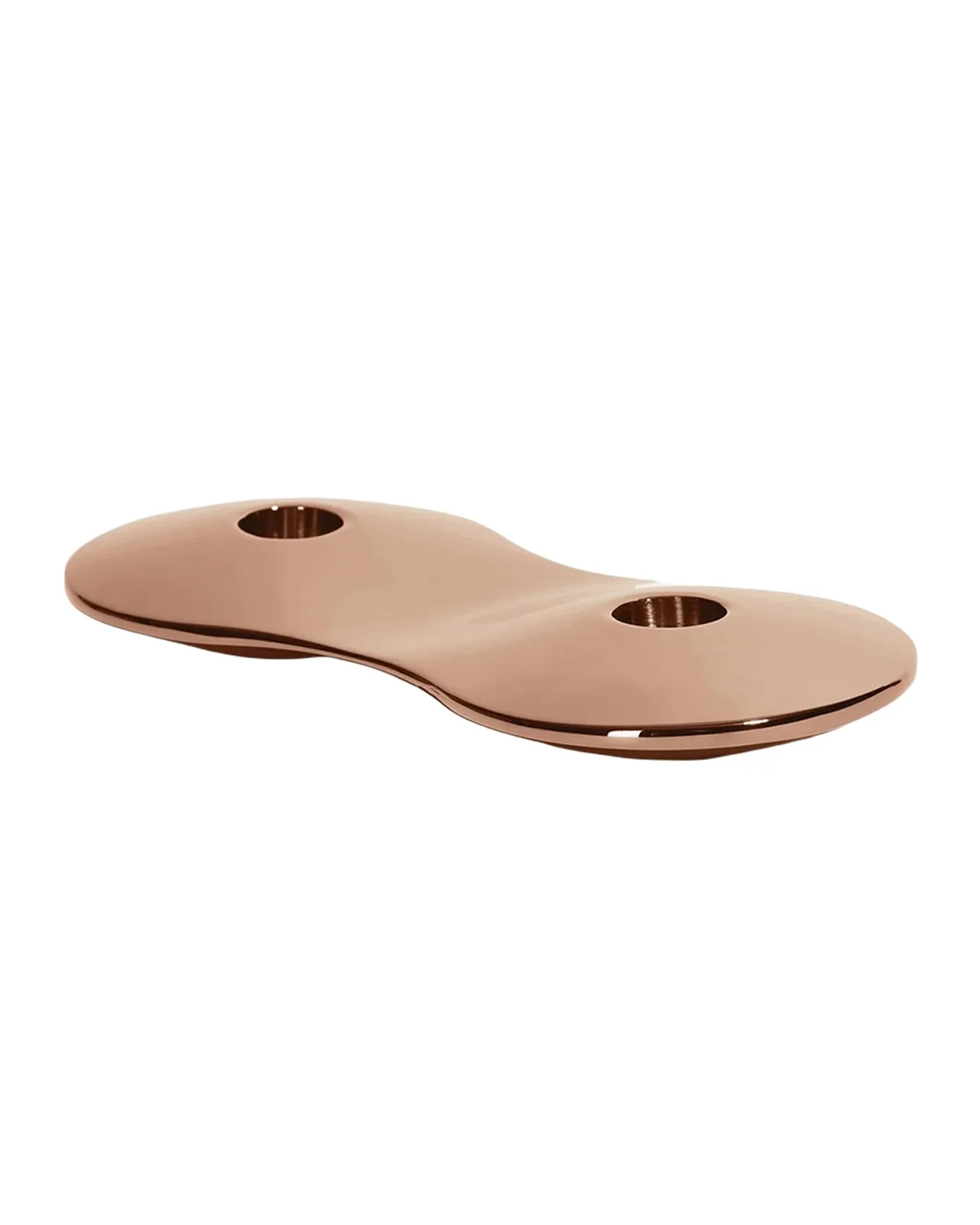 Zaha Hadid Design Cell Stainless Steel Double Candle Holder