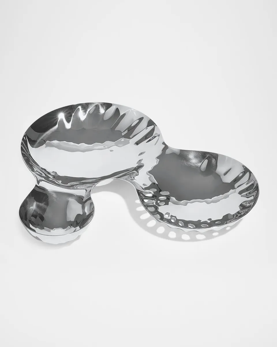 Zaha Hadid Design Cell Stainless Steel Triple Bowl | Thumbnail 3