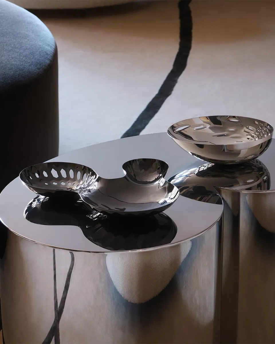 Zaha Hadid Design Cell Stainless Steel Triple Bowl | Thumbnail 4