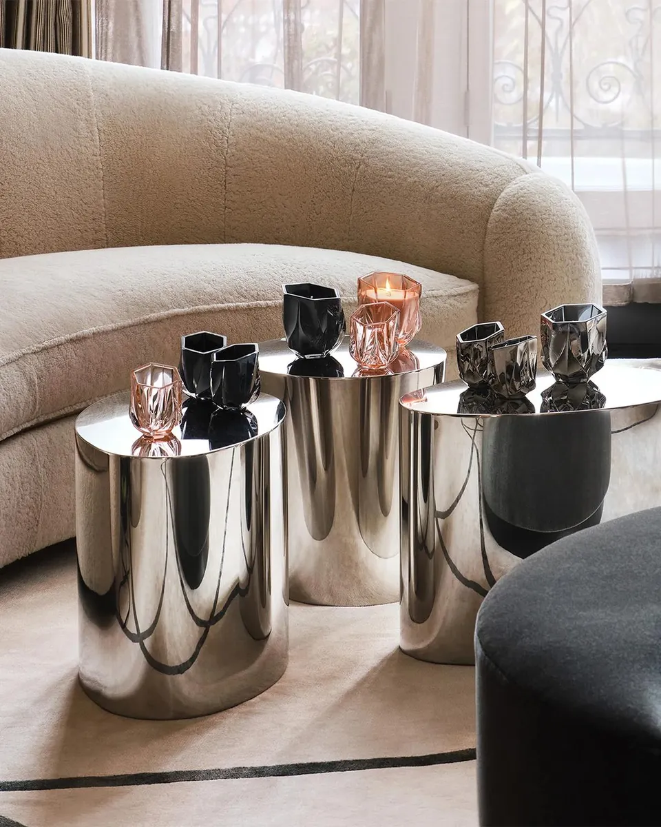 Zaha Hadid Design Shimmer Scented Candle, 9 oz. | Thumbnail 4