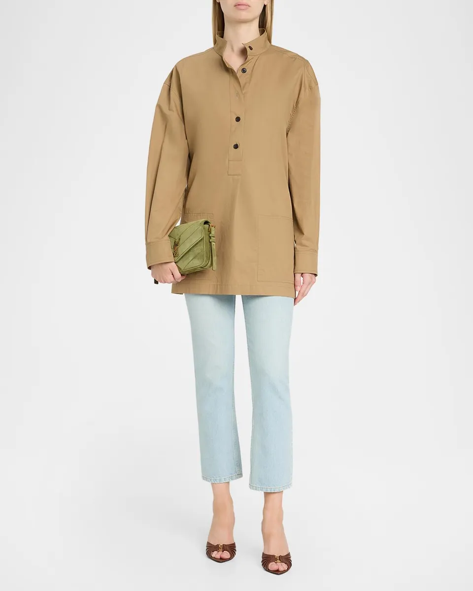 Saint Laurent Loulou Toy Suede Crossbody Bag | Thumbnail 5
