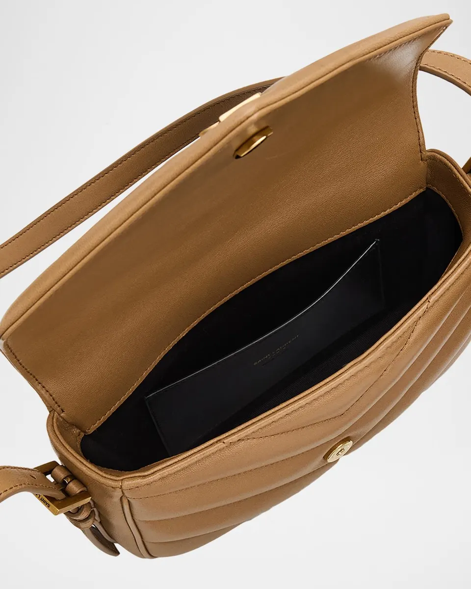 Saint Laurent Toy Loulou YSL Quilted Leather Crossbody Bag | Thumbnail 4