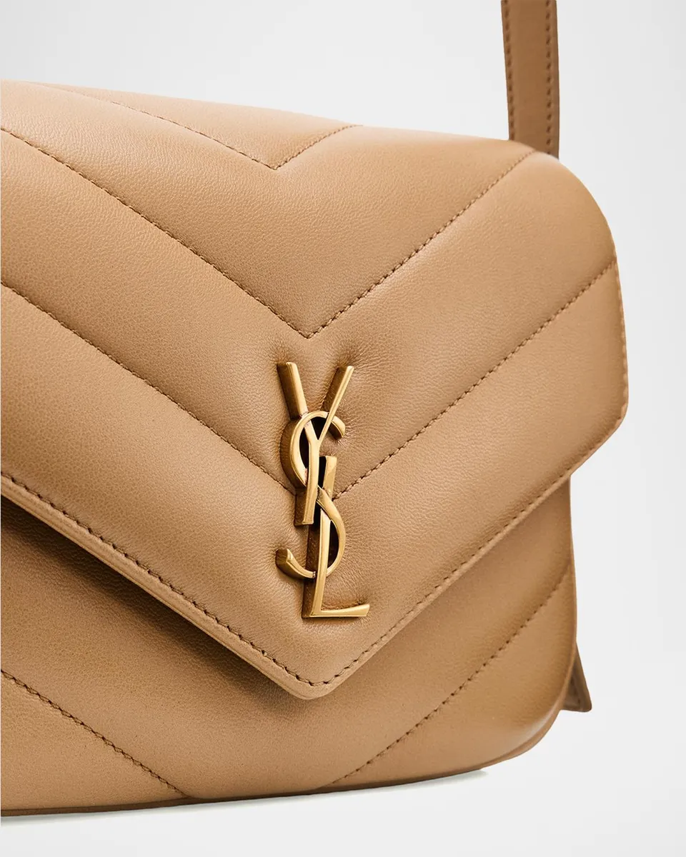 Saint Laurent Toy Loulou YSL Quilted Leather Crossbody Bag | Thumbnail 6