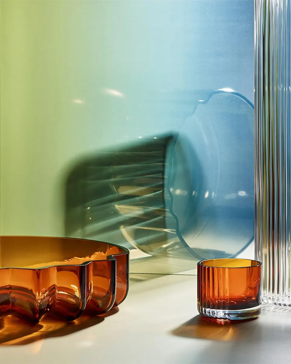 Zaha Hadid Design Pulse Glass Platter | Thumbnail 5