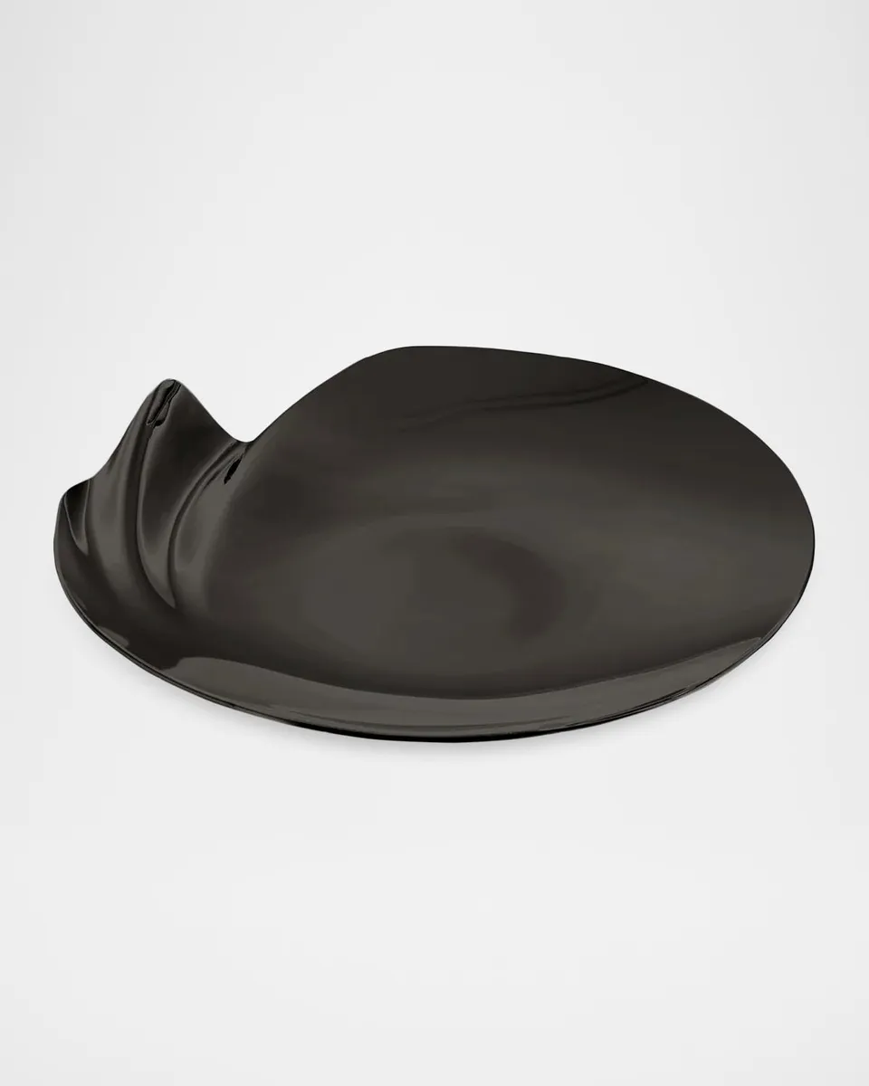 Zaha Hadid Design Serenity Stainless Steel Platter, Medium | Thumbnail 2 Zaha Hadid Design Serenity Stainless Steel Platter, Medium | Thumbnail 2
