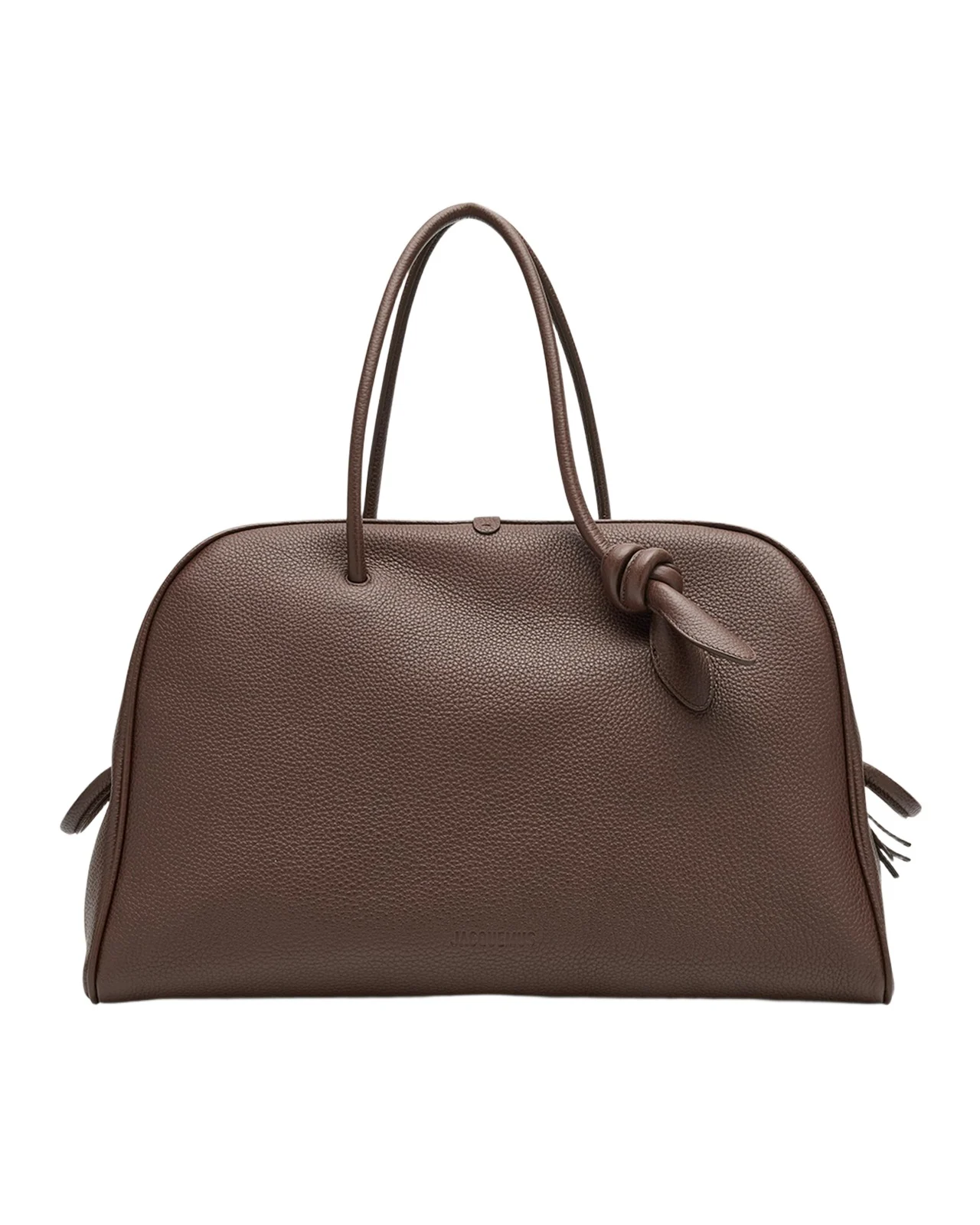 Jacquemus Men's Le Grand Turismo Large Leather Bowling Bag
