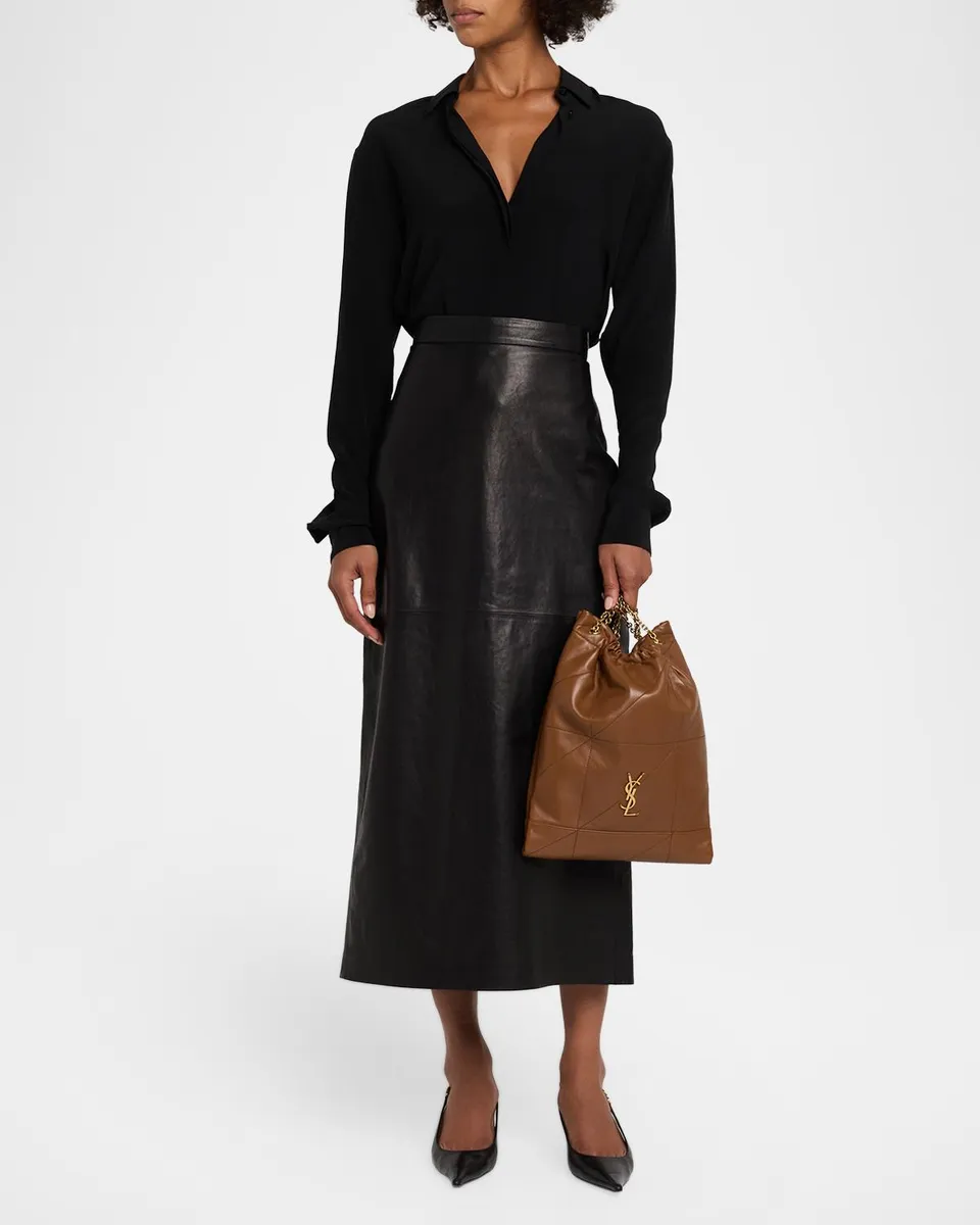 Saint Laurent Jamie 4.3 Pochon YSL Shoulder Bag in Quilted Leather | Thumbnail 6 Saint Laurent Jamie 4.3 Pochon YSL Shoulder Bag in Quilted Leather | Thumbnail 6