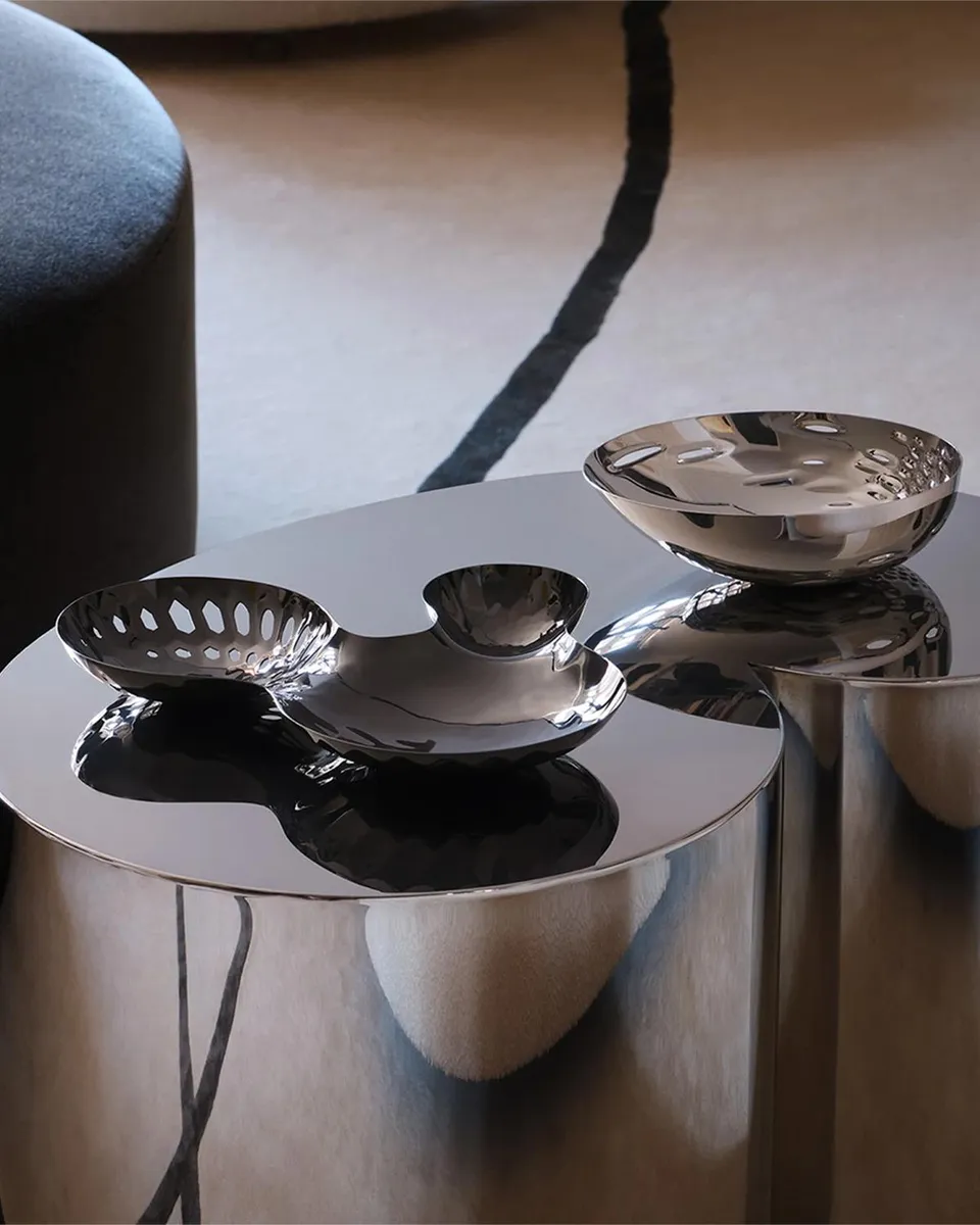 Zaha Hadid Design Cell Stainless Steel Bowl | Thumbnail 5