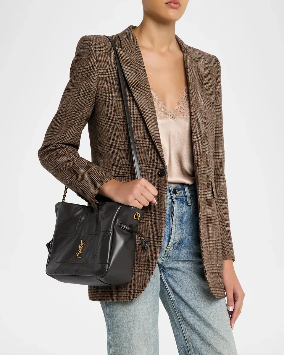 Saint Laurent Jamie YSL Quilted Lambskin Leather Shoulder Bag | Thumbnail 2 Saint Laurent Jamie YSL Quilted Lambskin Leather Shoulder Bag | Thumbnail 2