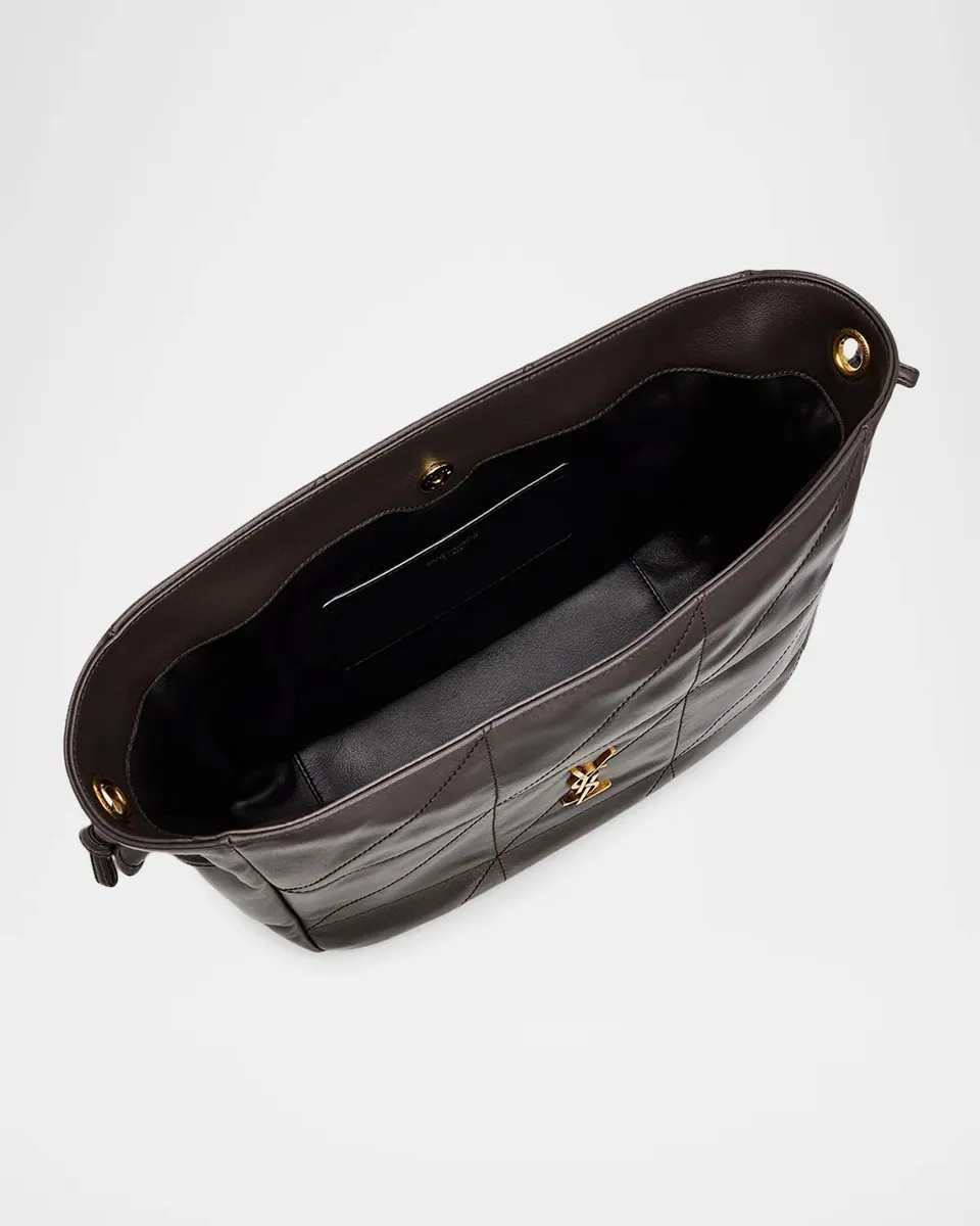 Saint Laurent Jamie YSL Quilted Lambskin Leather Shoulder Bag | Thumbnail 4 Saint Laurent Jamie YSL Quilted Lambskin Leather Shoulder Bag | Thumbnail 4