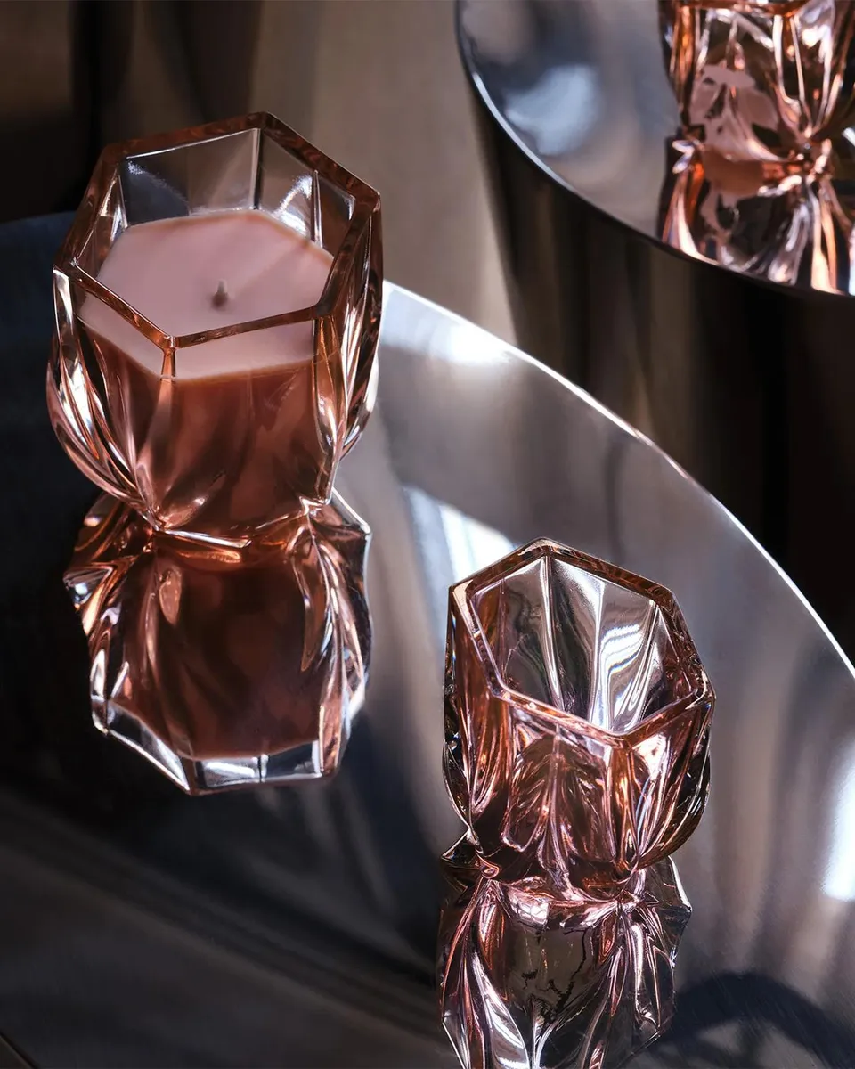 Zaha Hadid Design Shimmer Tealight Candle Holder | Thumbnail 3
