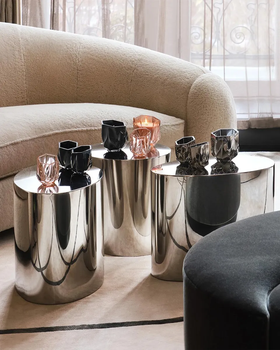 Zaha Hadid Design Shimmer Tealight Candle Holder | Thumbnail 6