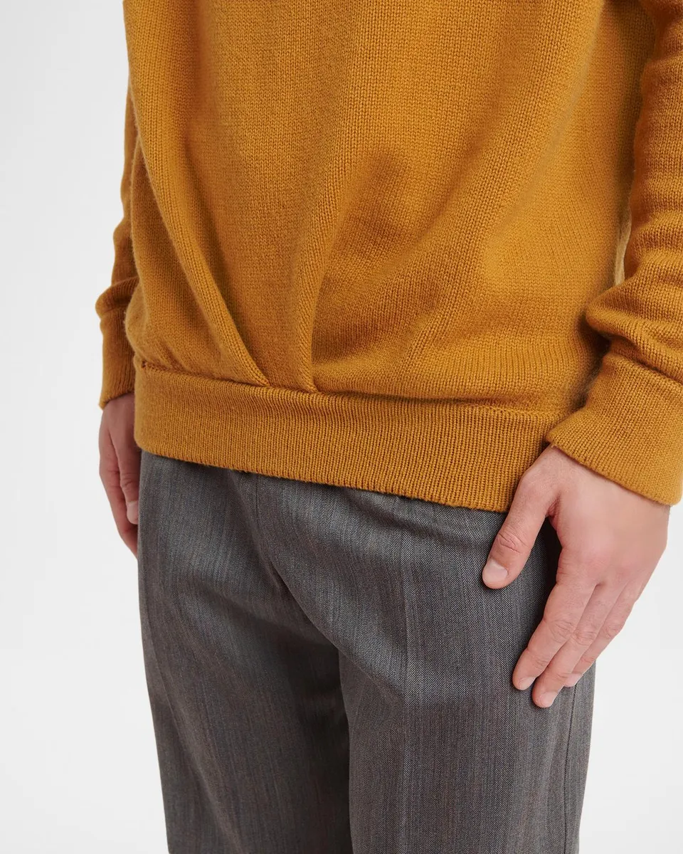 Valentino Garavani Men's Maglia Cashmere Funnel-Neck Sweater | Thumbnail 5 Valentino Garavani Men's Maglia Cashmere Funnel-Neck Sweater | Thumbnail 5