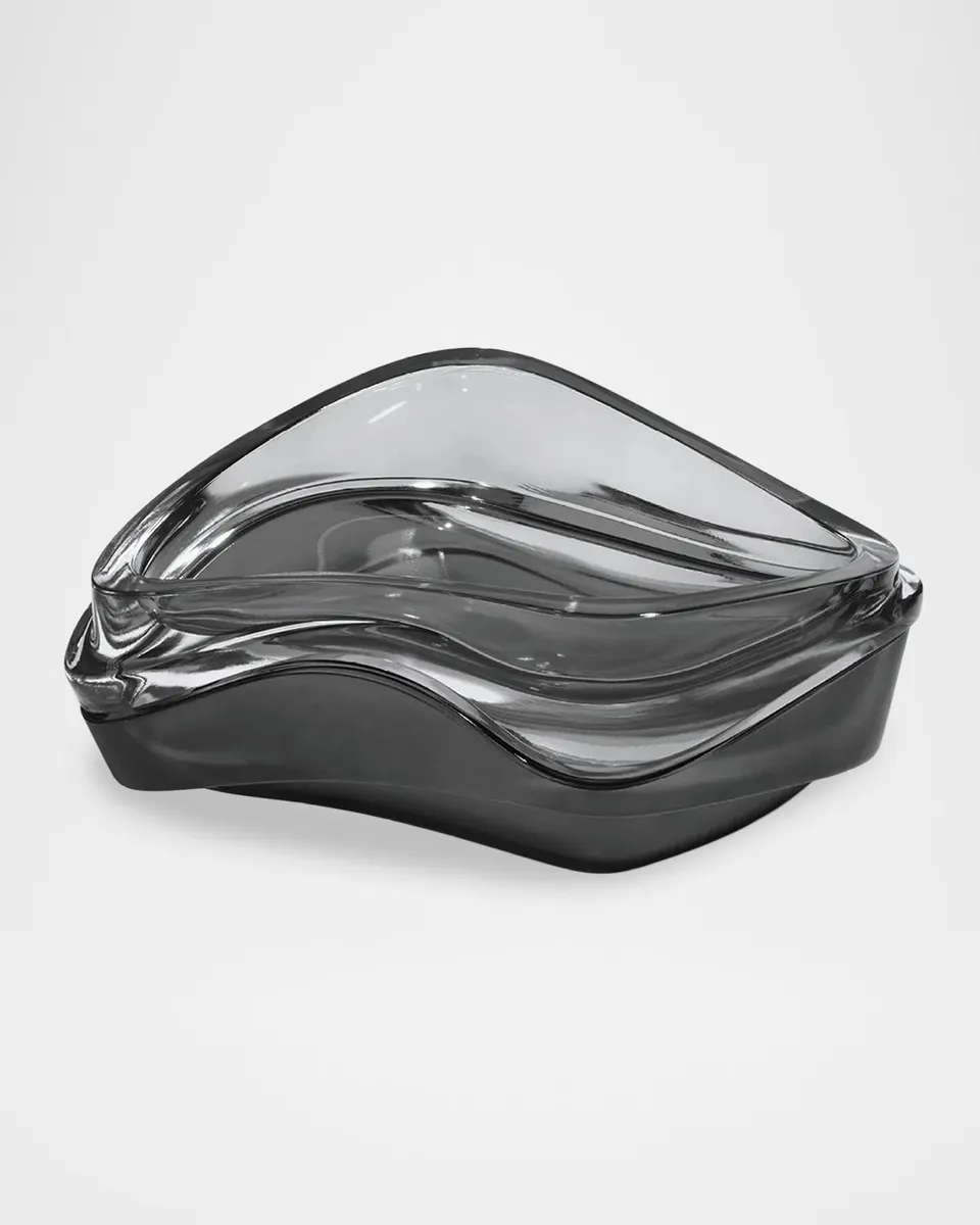 Zaha Hadid Design Plex Stackable Crystal Glass Vessel, 2-Piece Set | Thumbnail 2