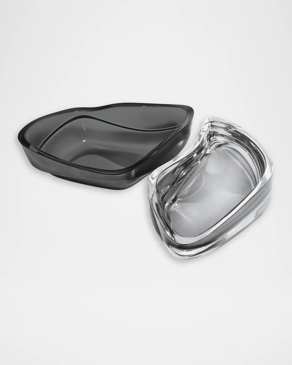 Zaha Hadid Design Plex Stackable Crystal Glass Vessel, 2-Piece Set | Thumbnail 3