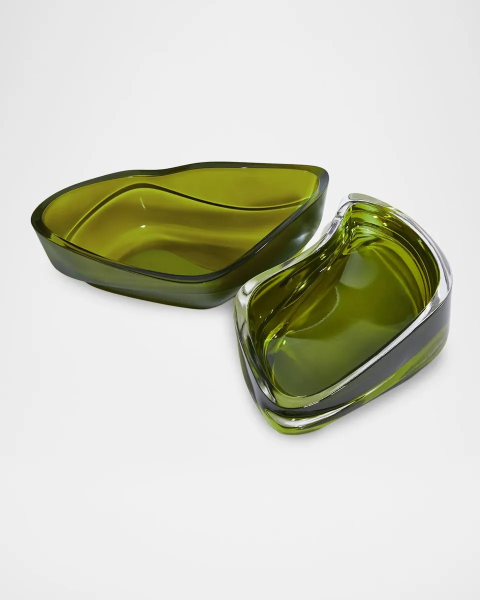 Zaha Hadid Design Plex Stackable Crystal Glass Vessel, 2-Piece Set | Thumbnail 3