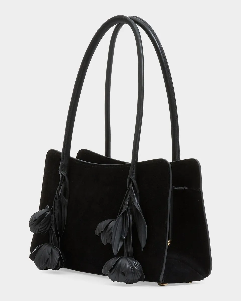 Simkhai Fleur Tasseled Suede Shoulder Bag | Thumbnail 3 Simkhai Fleur Tasseled Suede Shoulder Bag | Thumbnail 3