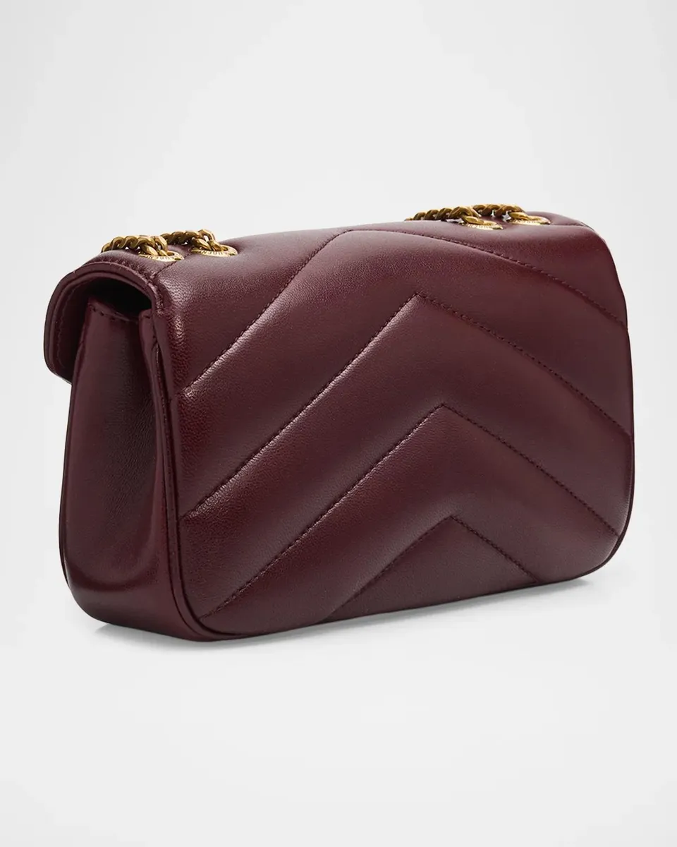 Saint Laurent Loulou Mini YSL Quilted Crossbody Bag | Thumbnail 3 Saint Laurent Loulou Mini YSL Quilted Crossbody Bag | Thumbnail 3