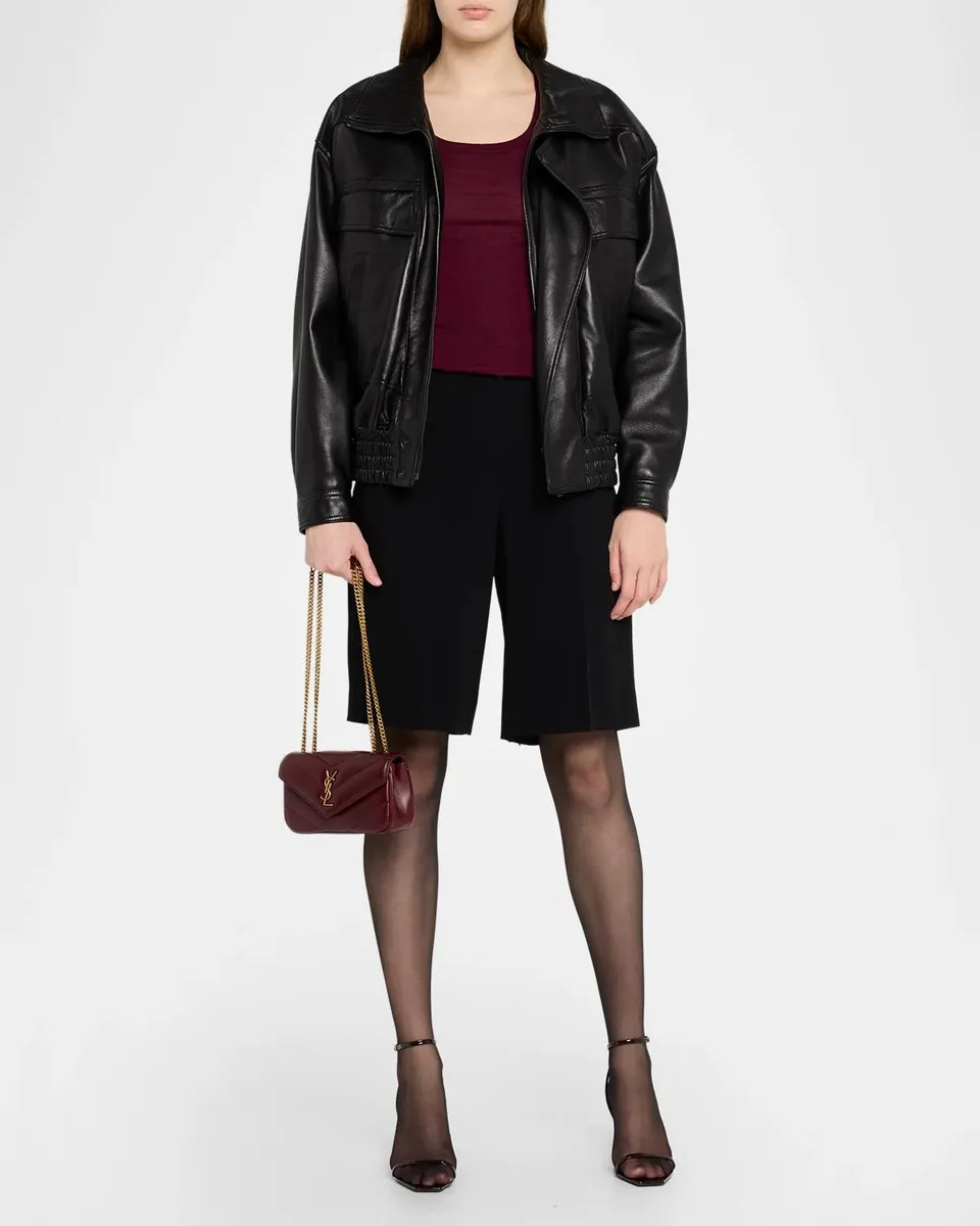 Saint Laurent Loulou Mini YSL Quilted Crossbody Bag | Thumbnail 5 Saint Laurent Loulou Mini YSL Quilted Crossbody Bag | Thumbnail 5