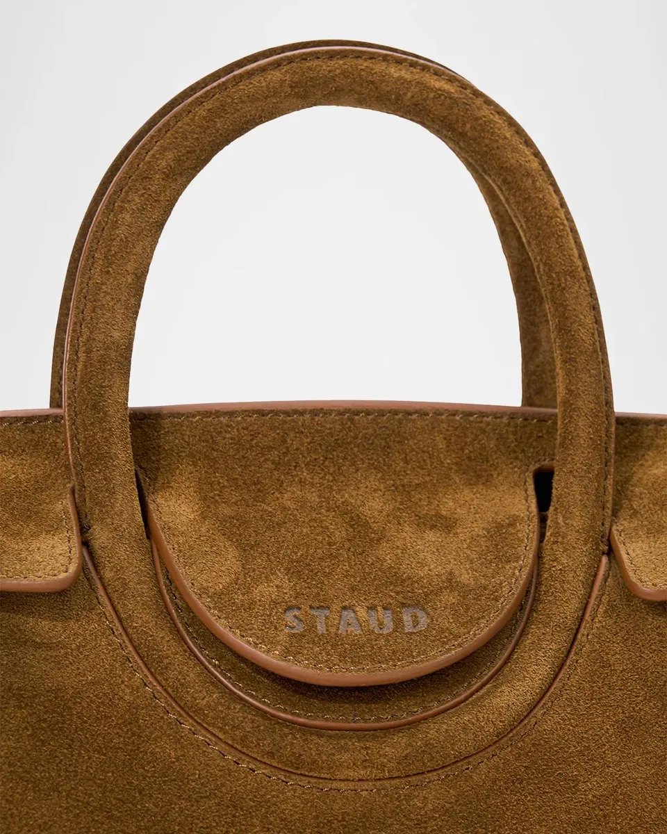 Staud Maude Mini Suede Carryall Bag | Thumbnail 5 Staud Maude Mini Suede Carryall Bag | Thumbnail 5