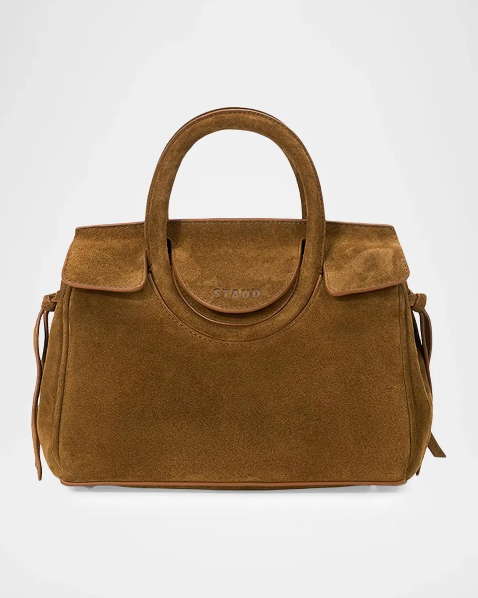 Staud Maude Mini Suede Carryall Bag | Thumbnail 6 Staud Maude Mini Suede Carryall Bag | Thumbnail 6