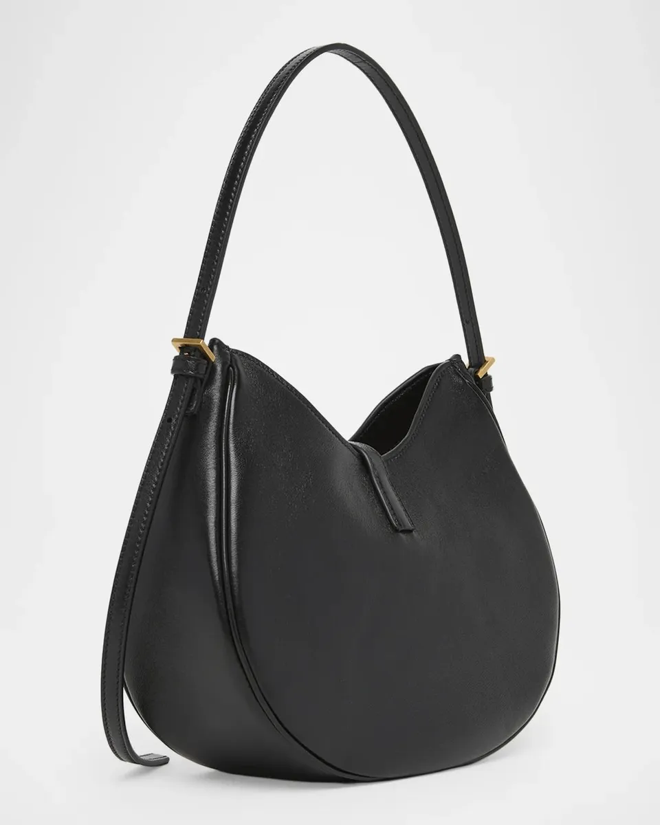 Versace Medusa Small Leather Hobo Bag | Thumbnail 3 Versace Medusa Small Leather Hobo Bag | Thumbnail 3