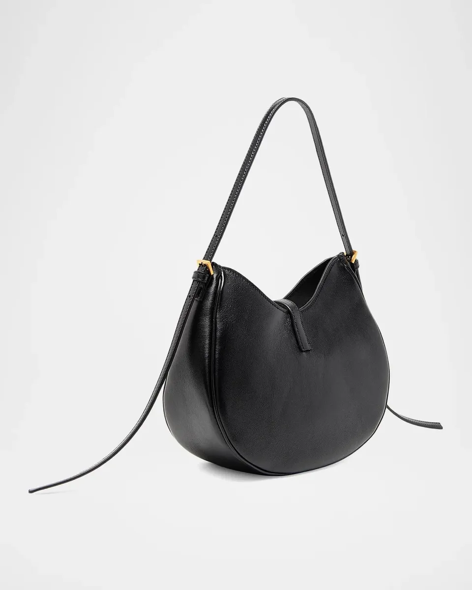 Versace Medusa Small Leather Hobo Bag | Thumbnail 3 Versace Medusa Small Leather Hobo Bag | Thumbnail 3