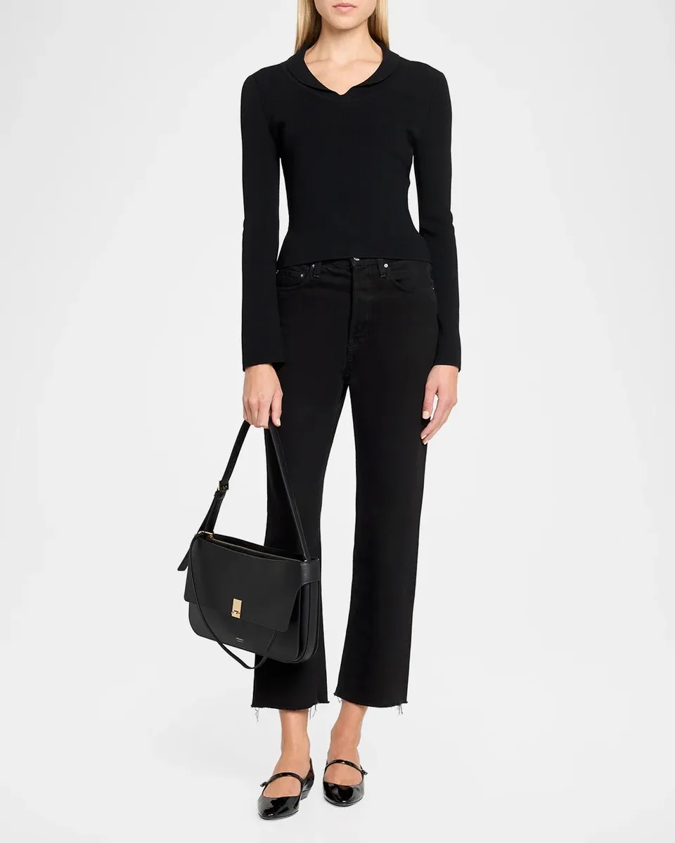 Ferragamo Cara Medium Leather Shoulder Bag | Thumbnail 5 Ferragamo Cara Medium Leather Shoulder Bag | Thumbnail 5