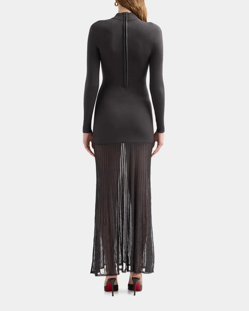 SEROYA Tova Mock-Neck Knit Maxi Dress | Thumbnail 4 SEROYA Tova Mock-Neck Knit Maxi Dress | Thumbnail 4
