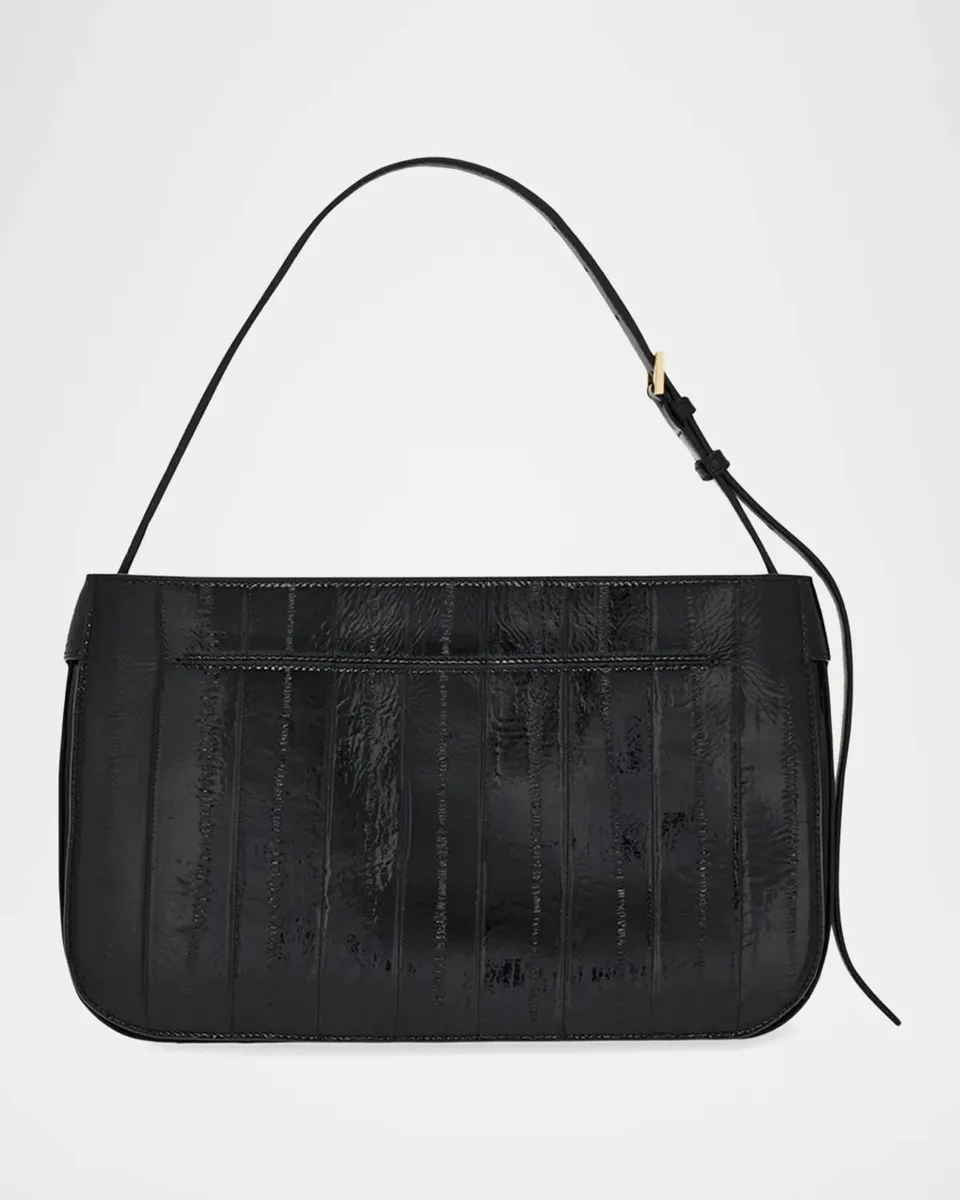 Ferragamo Cara Small Eel-Skin Shoulder Bag | Thumbnail 3 Ferragamo Cara Small Eel-Skin Shoulder Bag | Thumbnail 3