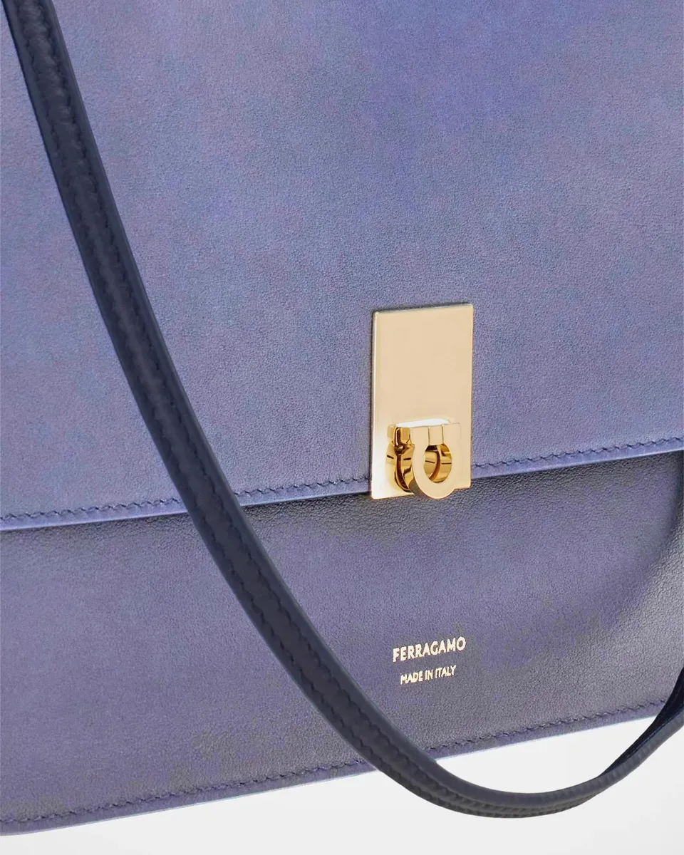 Ferragamo Cara Extra-Small Leather Shoulder Bag | Thumbnail 7