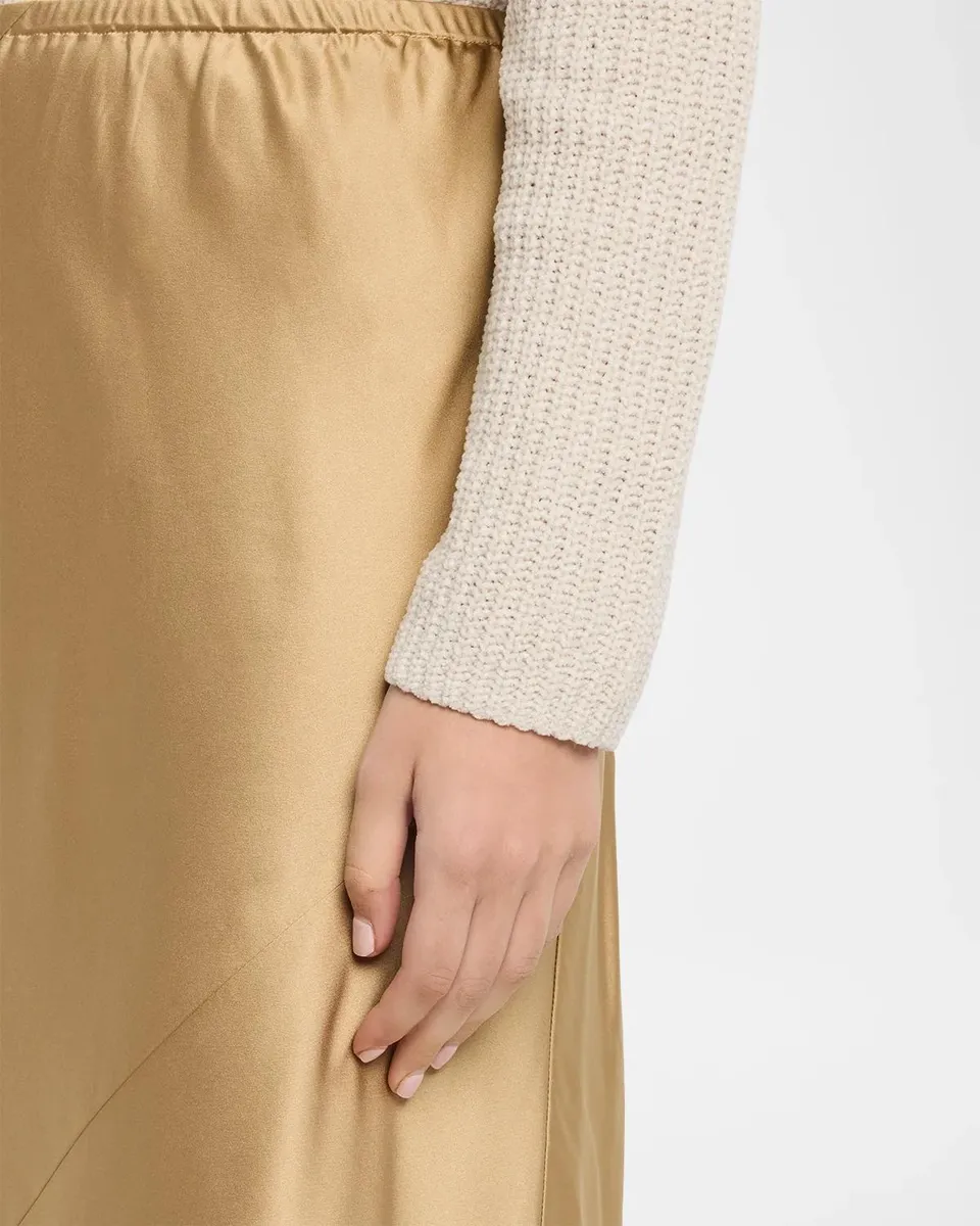 Eileen Fisher Bias-Cut Silk Charmeuse Maxi Skirt | Thumbnail 5