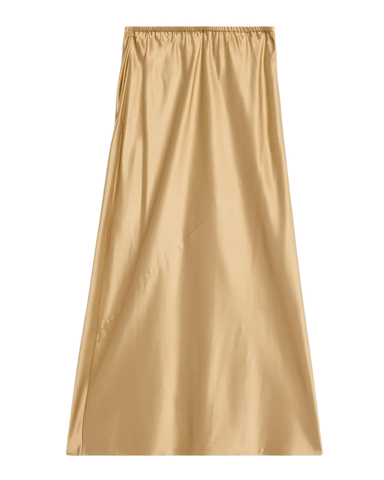 Bias-Cut Silk Charmeuse Maxi Skirt Bias-Cut Silk Charmeuse Maxi Skirt