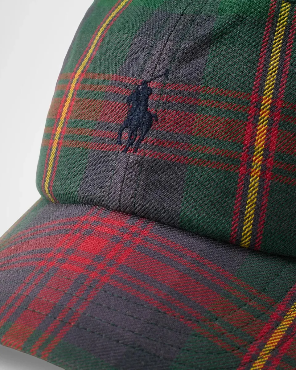 Polo Ralph Lauren Logo Flannel Baseball Cap | Thumbnail 3 Polo Ralph Lauren Logo Flannel Baseball Cap | Thumbnail 3